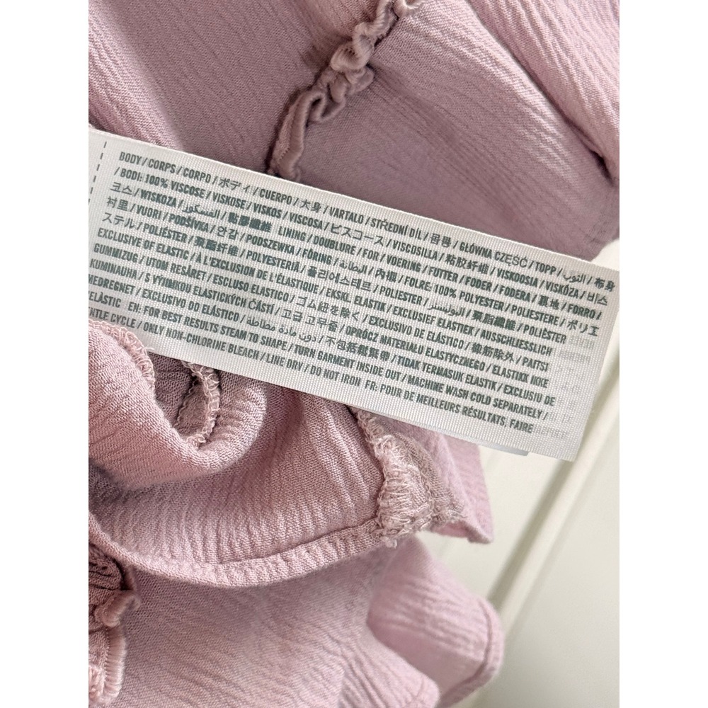Hollister Babydoll Top XS Purple - Picture 5 of 5